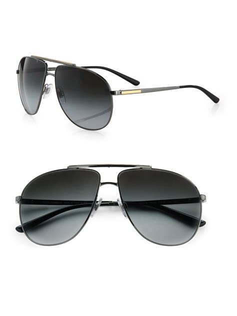 dolce gabbana silver aviator sunglasses|dolce & gabbana sunglasses men.